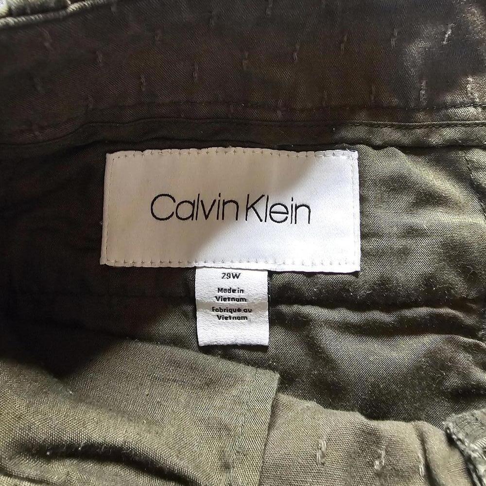 Calvin Klein Olive Green Casual Shorts 29W - Picture 2 of 4